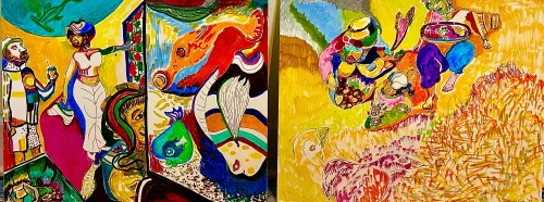  The Van Gogh Clan At Aquarium/Community Garden